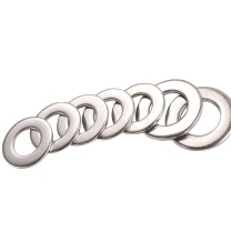 安赛瑞 国标304不锈钢平垫圈 21860 (500枚装)M5×10×1mm