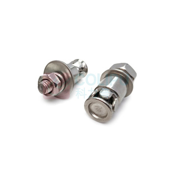 安赛瑞 不锈钢敲击式背栓螺丝 M6×32mm 20个装