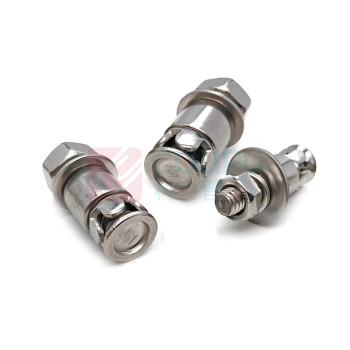 安赛瑞 不锈钢敲击式背栓螺丝 M6×32mm 20个装