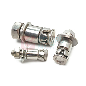 安赛瑞 不锈钢敲击式背栓螺丝 M6×32mm 20个装