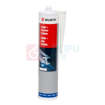 伍尔特 WURTH 强力钣金结构胶黑色 8932353 300ML 包邮量4