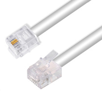 三堡 2芯单股纯铜电话线 TL-D210L 10m (白色)