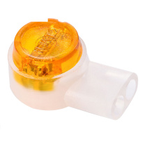 三堡 工程级两刀式网线电话线接线头 连接器 双刀式接线端子 HS-020 100个/包