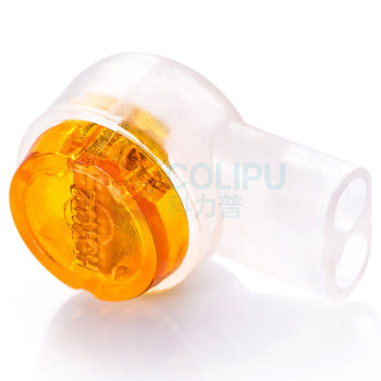 三堡 工程级两刀式网线电话线接线头 连接器 双刀式接线端子 HS-020 100个/包