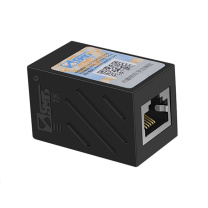 三堡 RJ45网络直通头模块 网络连接器 网线延长器 ZT-BK88 (黑色) (此价格不含运费)