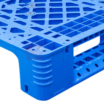 安赛瑞 川字塑料托盘 HDPE 120×120×15cm 动载1t 静载4t 23735