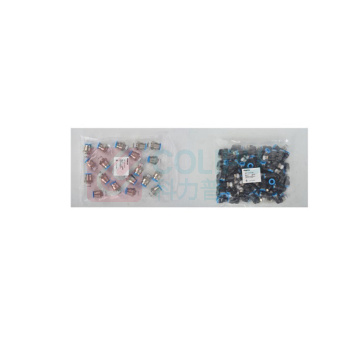 费斯托 三通接头 QST系列T形 QST-8 黄铜镀镍+塑料接头 快插8mm-快插8mm-快插8mm 153130