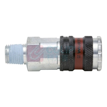 伍尔特 WURTH 2000系列钢质快速公接头-R1/2 0699100312