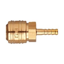 伍尔特 WURTH 气管接口母快速接头黄铜-7.2X9MM,2个/包 0699129
