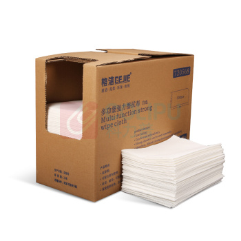 格洁 擦拭布 强力高效款 材质 聚酯纤维+原生木浆 适用重量水油污混合液 720568 30cmx35cm (白色) 300张/盒 4盒/箱 (仅江浙沪包邮)