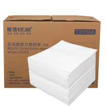 格洁 擦拭布 强力高效款 材质 聚酯纤维+原生木浆 适用重量水油污混合液 720568 30cmx35cm (白色) 300张/盒 4盒/箱 (仅江浙沪包邮)