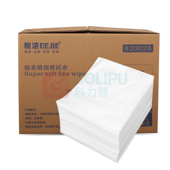 格洁 擦拭布 强力高效超柔细款 材质 无纺布+黏胶 适用中量水油污混合液 820028 30cmx35cm (白色) 240张/盒 4盒/箱 (仅江浙沪包邮)