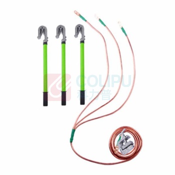 金能电力 JINNENG ELECTRICITY 0.4kv接地线组 JN-JDXZ-04 1m棒组+25m㎡软铜线(4*1.5m+10m) 含配件