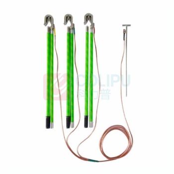 金能电力 JINNENG ELECTRICITY 110kv接地线组 JN-JDXZ-110 2m棒组+35m㎡软铜线(3*3m+18m) 2节,含地丁