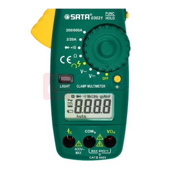 世达 SATA 交直流钳形万用表 03022