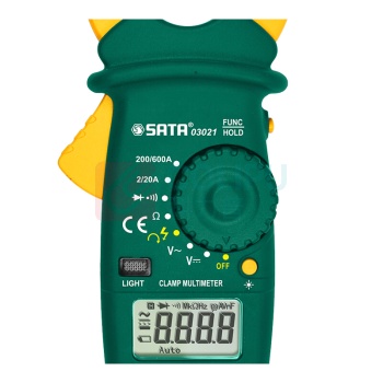 世达 SATA 交直流钳形万用表 03022