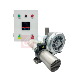 司丹利 高压热风烘干加热器 SDL-H16KW 16KW 380V 0-650度 配550W风机+数显温控箱