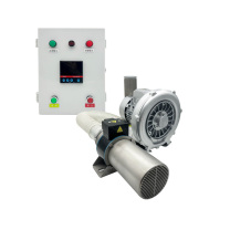 司丹利 高压热风烘干加热器 SDL-H16KW 16KW 380V 0-650度 配550W风机+数显温控箱