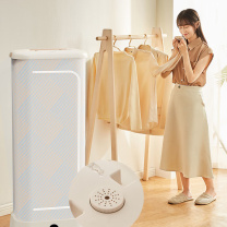 美的 Midea 干衣机烘干机 HBGD10D1 家用折叠收纳便携小型风干机变频暖风布罩类婴儿衣服烘衣机可定时内衣内裤消毒机 