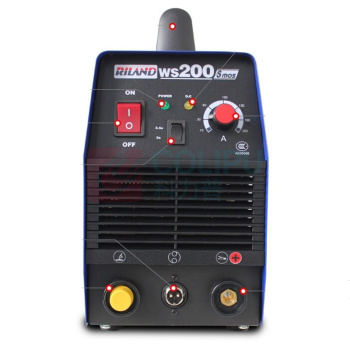 瑞凌 直流氩弧焊机 WS-200S 大功率单用款【官方标配】  4米QQ150焊枪、3米成套地线钳、钨针1支、用户手册