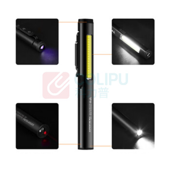 神火 SupFire 激光笔 J01 户外镭射红光笔超亮远射带磁铁5W功率续航3小时四光源多功能充电款