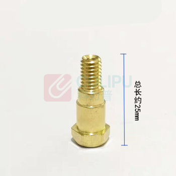 上柯 气保焊枪配件连杆连接杆 C3090 24KD连接杆(50个) 导电嘴座二保焊前接头