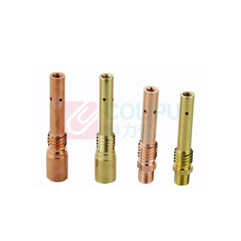 上柯 气保焊焊枪枪管连接杆 C3107 200A黄铜管(5个)