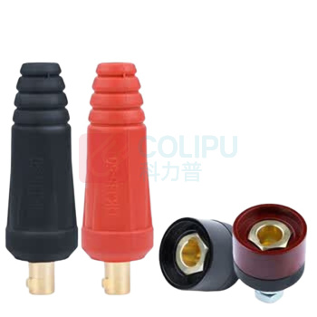 yobel 焊把线快速接头 DKJ70-95 (黑色)