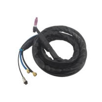 瑞凌 氩弧焊枪大功率水冷WSME-400 M16*1.5螺母接头 5米大功率 功率1000W