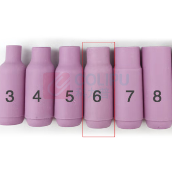 极一 氩弧焊瓷嘴 6号 出气口直径9.5mm长47mm
