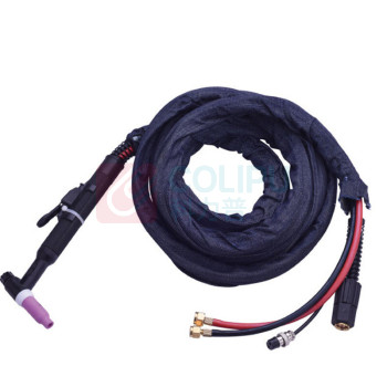 上柯 氩弧焊枪水冷硅胶焊枪 H8065 WP-18(10米)