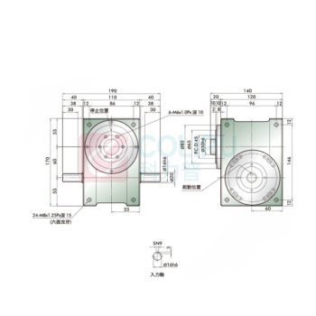 TAN TZU 高速精密分割器 RU-70A 
