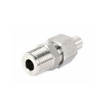 华太 对焊式直通终端接头 1/2”NPTM-Ф12 \304
