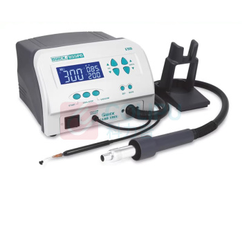 快克 QUICK 热风拆焊台 855PG芯片拆焊台 1300W,带真空吸笔,脚踏开关