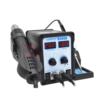 泰克 二合一组合拆焊台风扇式二合一拆焊台 TAIKD-8586D (450W+50W)双数显