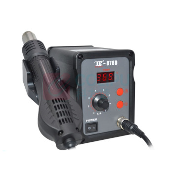 泰克 热风拆焊台系列风扇式单用拆焊台 TK-878D (450W)带数显