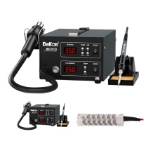 BAKON 可调温恒温维修数显二合一焊台 BK701D 套餐二