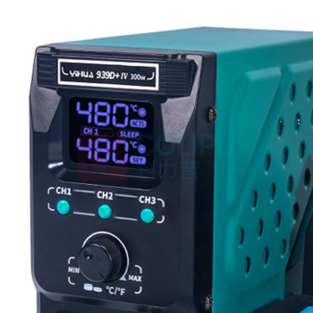 谊华 高频焊台 YIHUA-939D+ IV 300W 数显大功率恒温焊台