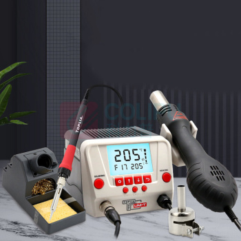 拓利亚 智能二合一数显焊台 EH320 烙铁功率90W，风枪功率560W