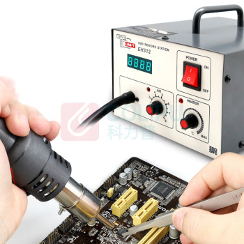 拓利亚 智能数显热风拆焊台 EH312 风枪功率600W,温度范围:100︒C-480︒C
