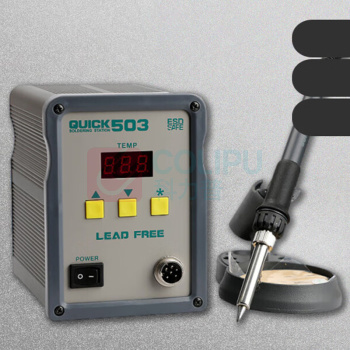 快克 QUICK 数显无铅电焊台电烙铁恒温可调焊台 503 60W