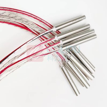 茂顺 NAK 发热管 6×45mm 220V60W 内置感温线,线长1.5米
