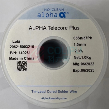 阿尔法 ALPHA 焊锡丝 63Sn/37Pb 1.0mm 1kg/卷