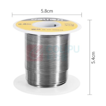 得力工具 锡丝 DL-XS-300825 30度 φ0.8mm 250g