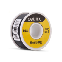 得力 deli 松香芯免清洗焊锡丝 DL395100 线径1.0mm100g