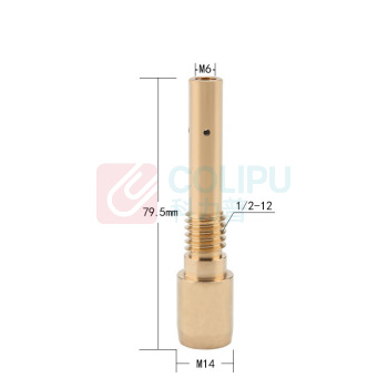 上柯 OTC自动焊枪配件 C3126 350A连接杆黄铜(5只装)