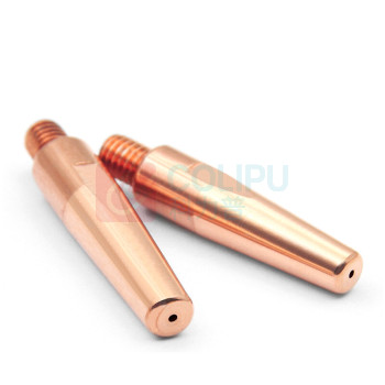 上柯 F型导电咀CO2/MAG焊用导电咀 C3137 铬锆铜1.4mm*45mm(5只装)