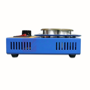 创美威 镀钛不锈钢小型锡炉 CM-310A 圆形锡锅普通浸锡炉