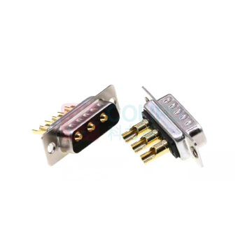 MDNG 焊接公头 D-SUB3W3 40A 10个/组