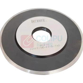 德尔莎 IT-75100刀架气动分切圆刀片 SUJ-2 21017-76-17-5-Y45 国产合金钢刀片